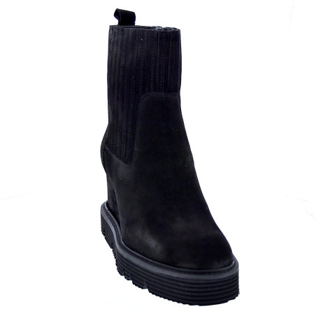 Botines Alpe zapatos Mujer modelo 27821105 Negro Cremallera