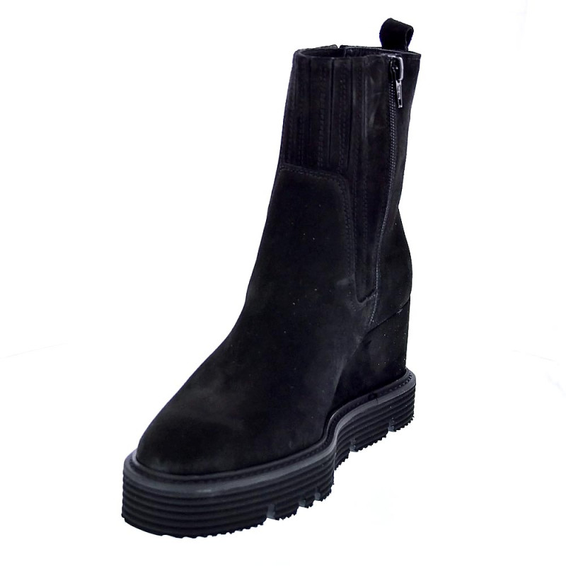 Botines Alpe zapatos Mujer modelo 27821105 Negro Cremallera