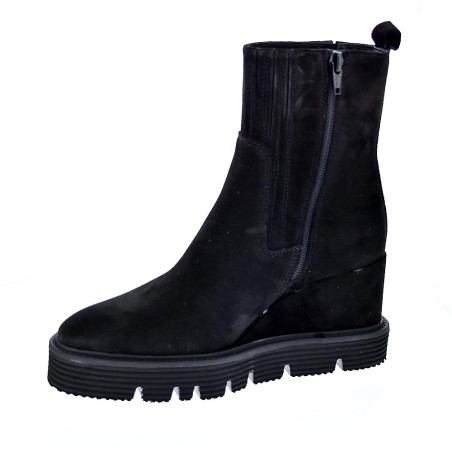Botines Alpe zapatos Mujer modelo 27821105 Negro Cremallera