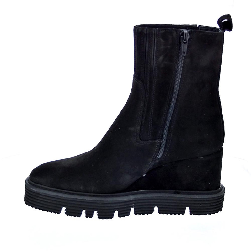 Botines Alpe zapatos Mujer modelo 27821105 Negro Cremallera