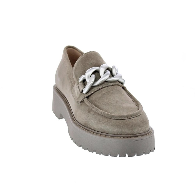 Mocasines Nero Giardini zapatos Mujer modelo I205110D Beige 