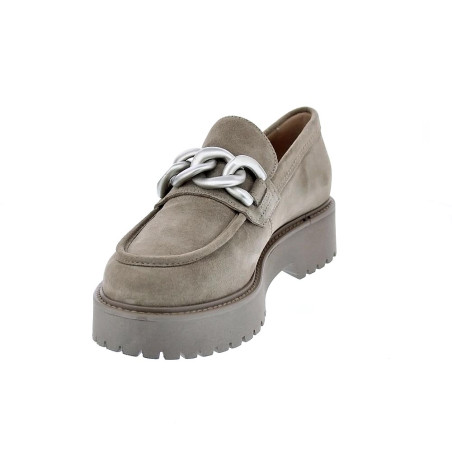 Mocasines Nero Giardini zapatos Mujer modelo I205110D Beige 