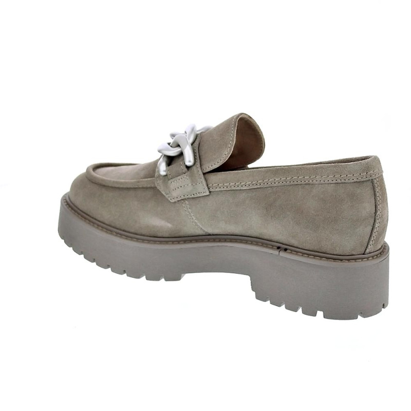 Mocasines Nero Giardini zapatos Mujer modelo I205110D Beige 