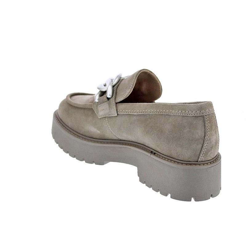 Mocasines Nero Giardini zapatos Mujer modelo I205110D Beige 