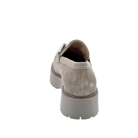 Mocasines Nero Giardini zapatos Mujer modelo I205110D Beige 