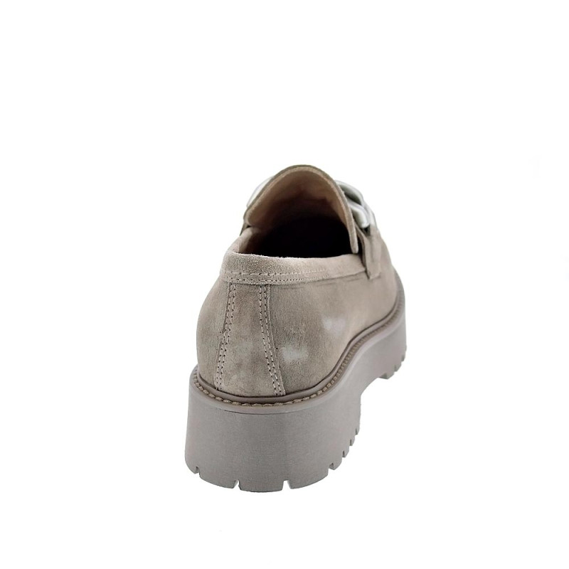 Mocasines Nero Giardini zapatos Mujer modelo I205110D Beige 
