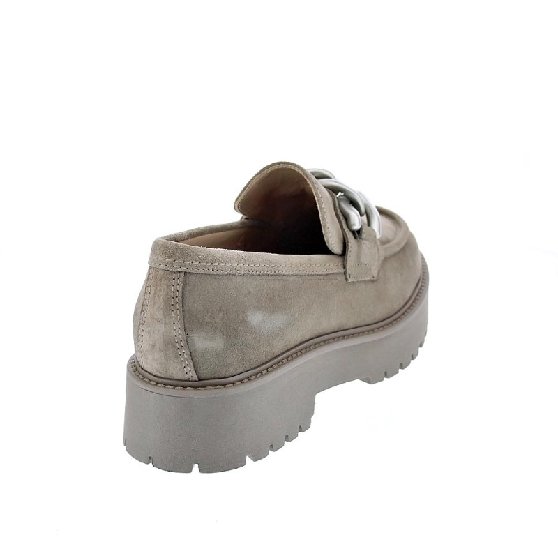Mocasines Nero Giardini zapatos Mujer modelo I205110D Beige 