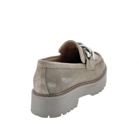 Mocasines Nero Giardini zapatos Mujer modelo I205110D Beige 