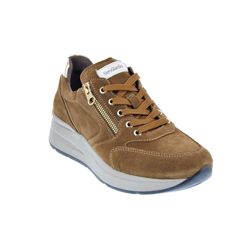 Zapatillas Nero Giardini zapatos Mujer modelo I308371D Marrón 