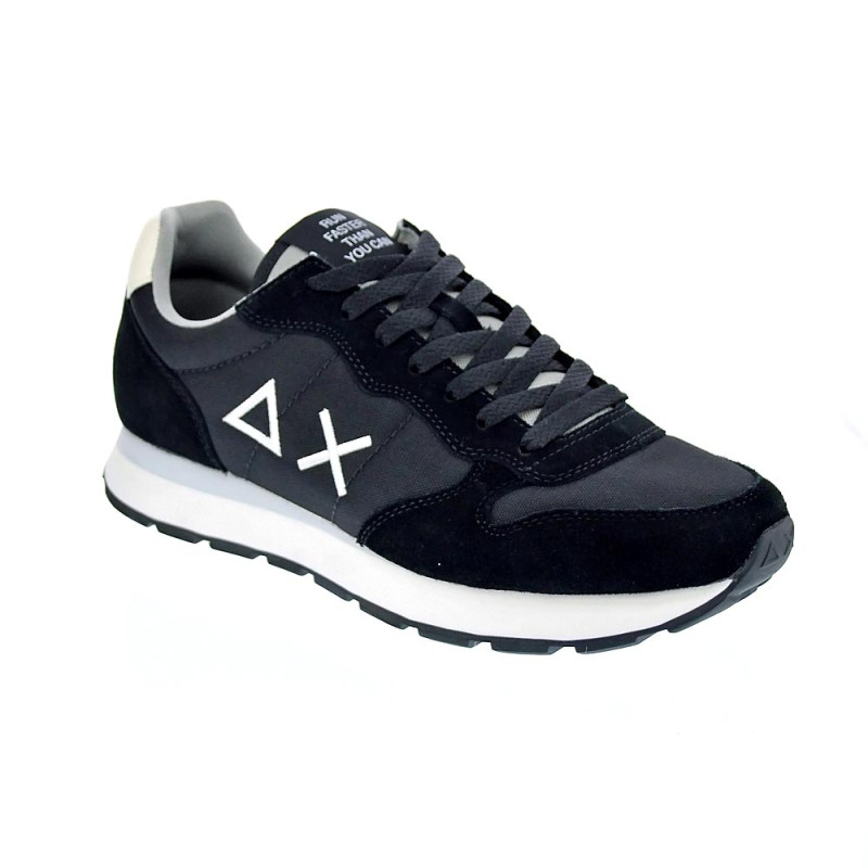 Zapatillas Sun68 AX zapatos Hombre modelo 101 Negro 