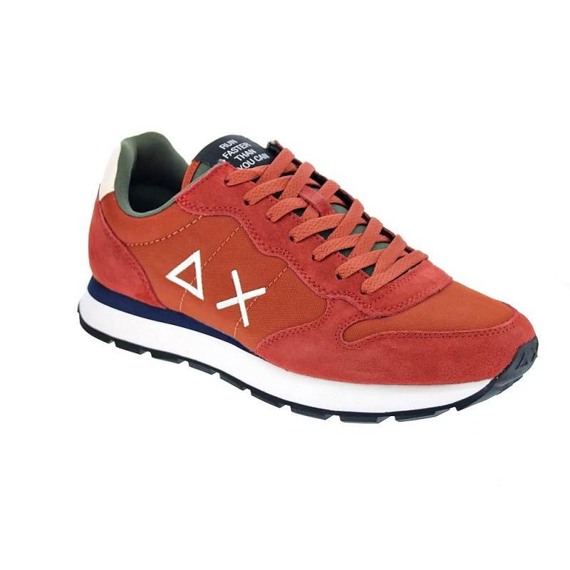 Zapatillas Sun68 AX zapatos Hombre modelo 101 Rojo 