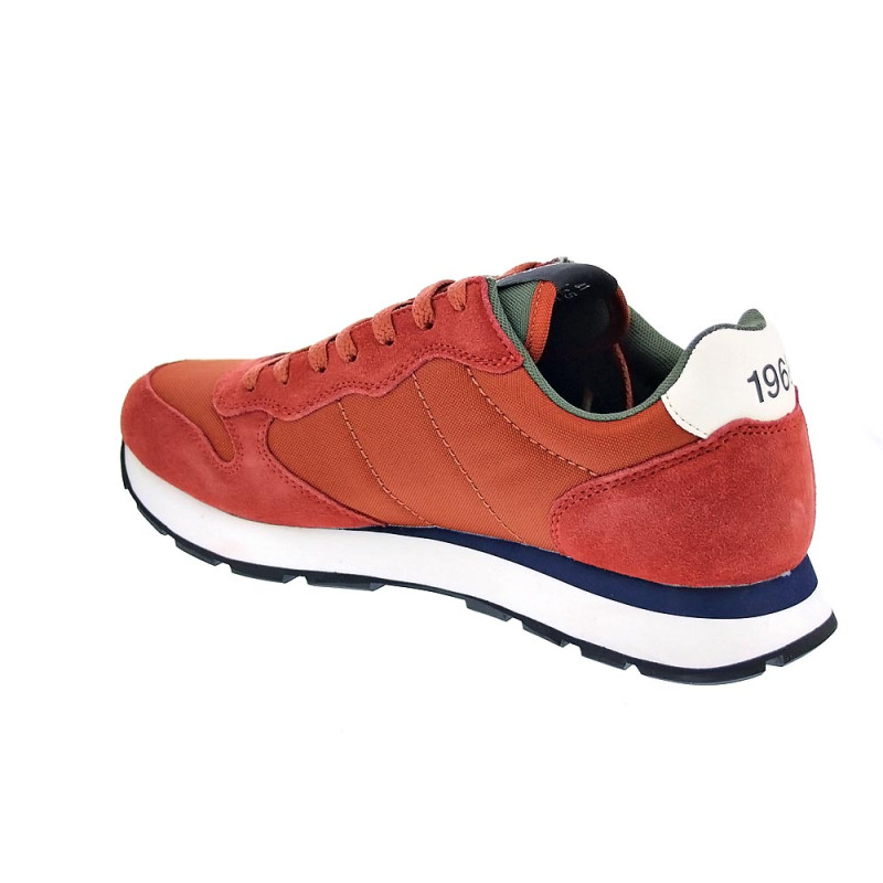 Zapatillas Sun68 AX zapatos Hombre modelo 101 Rojo 