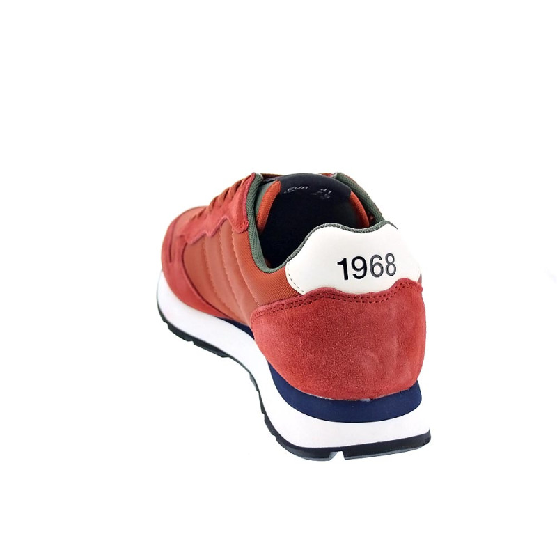 Zapatillas Sun68 AX zapatos Hombre modelo 101 Rojo 