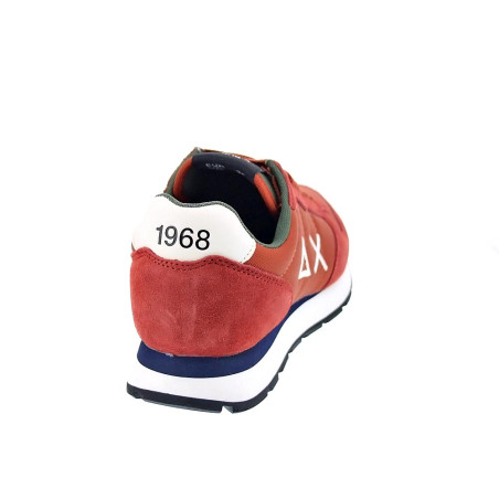 Zapatillas Sun68 AX zapatos Hombre modelo 101 Rojo 