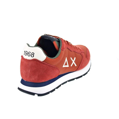 Zapatillas Sun68 AX zapatos Hombre modelo 101 Rojo 