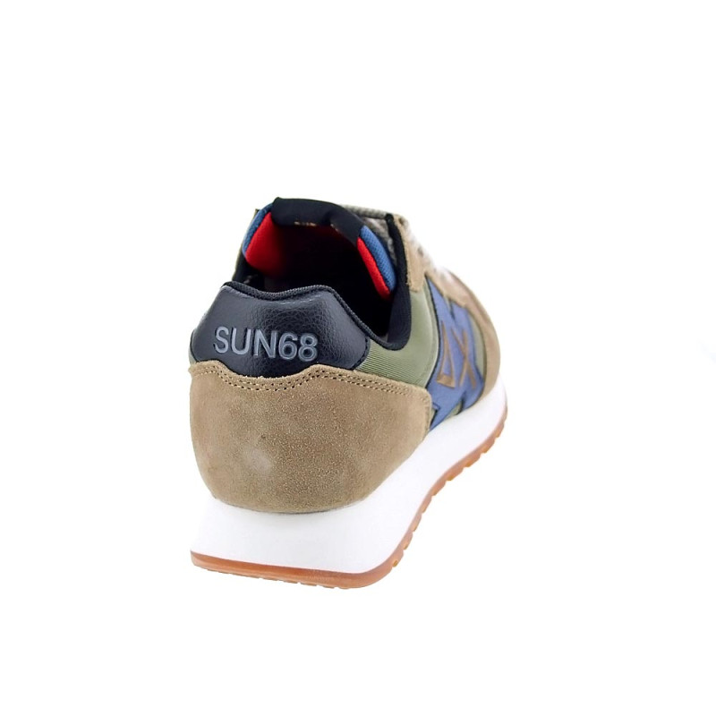 Zapatillas Sun68 AX zapatos Hombre modelo 114 Beige 