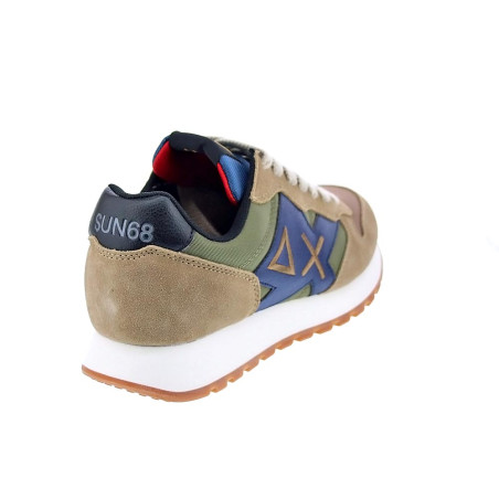 Zapatillas Sun68 AX zapatos Hombre modelo 114 Beige 