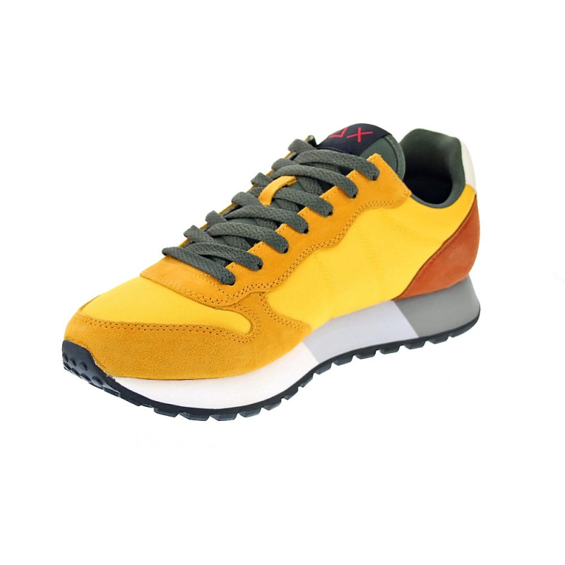 Zapatillas Sun68 AX zapatos Hombre modelo 113 Amarillo 