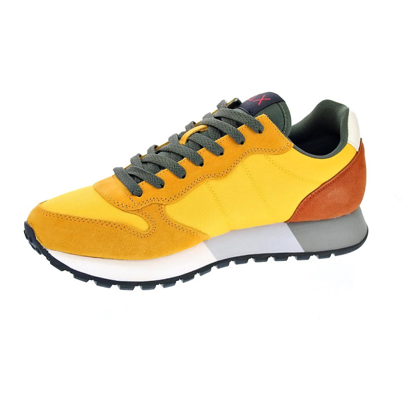 Zapatillas Sun68 AX zapatos Hombre modelo 113 Amarillo 