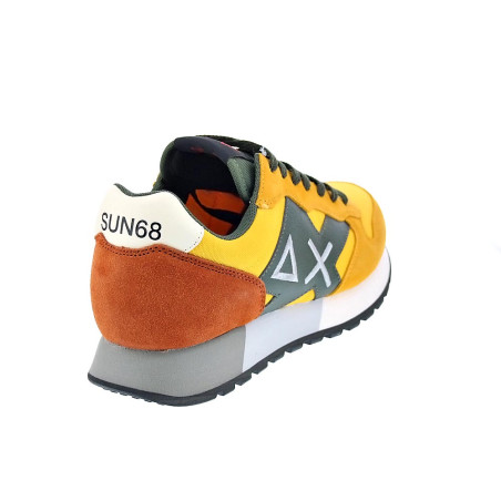 Zapatillas Sun68 AX zapatos Hombre modelo 113 Amarillo 