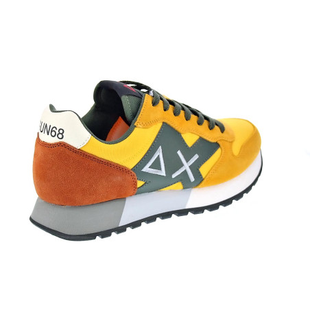 Zapatillas Sun68 AX zapatos Hombre modelo 113 Amarillo 