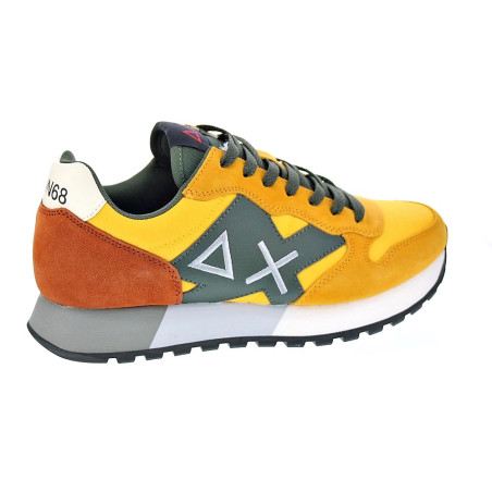 Zapatillas Sun68 AX zapatos Hombre modelo 113 Amarillo 