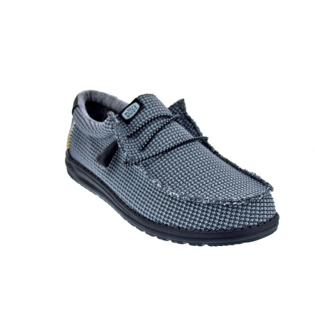 Mocasines Hey Dude zapatos Hombre modelo Wally Sport Negro 