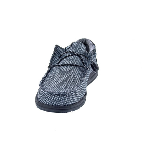 Mocasines Hey Dude zapatos Hombre modelo Wally Sport Negro 