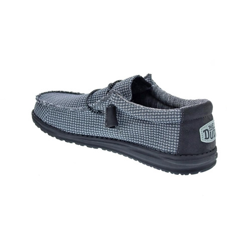Mocasines Hey Dude zapatos Hombre modelo Wally Sport Negro 