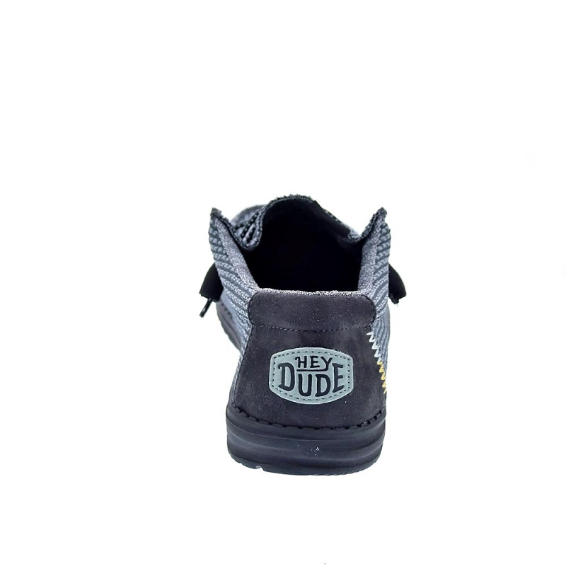 Mocasines Hey Dude zapatos Hombre modelo Wally Sport Negro 