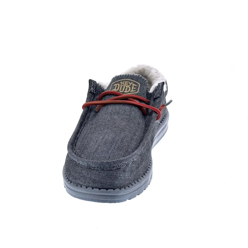 Mocasines Hey Dude zapatos Hombre modelo Wally Negro 