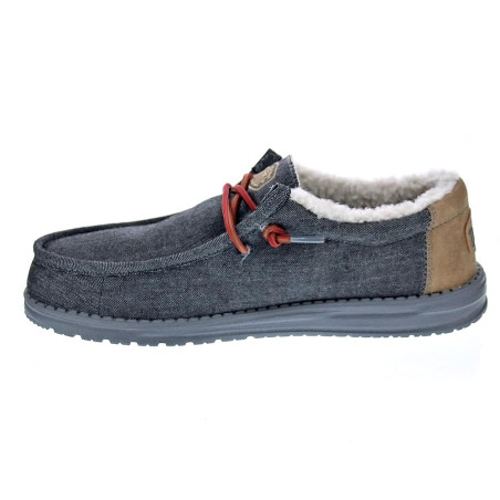 Mocasines Hey Dude zapatos Hombre modelo Wally Negro 