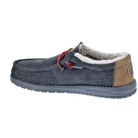 Mocasines Hey Dude zapatos Hombre modelo Wally Negro 