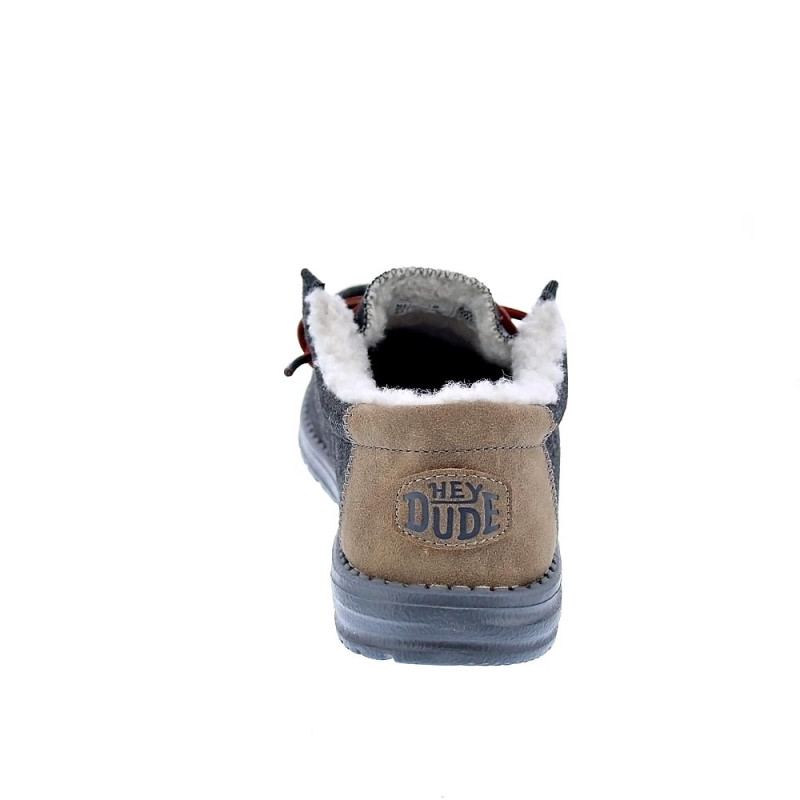 Mocasines Hey Dude zapatos Hombre modelo Wally Negro 