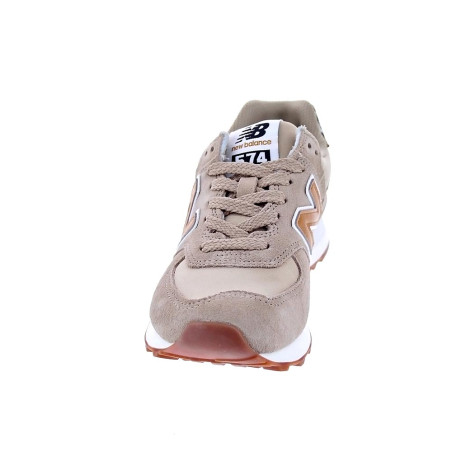 Zapatillas New Balance zapatos Mujer modelo 574 Beige 