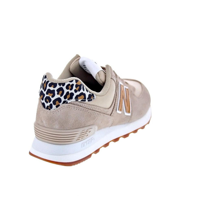 Zapatillas New Balance zapatos Mujer modelo 574 Beige 