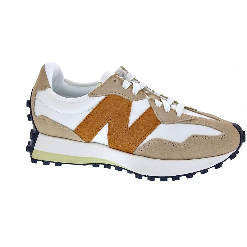 Zapatillas New Balance zapatos Mujer modelo 327 Beige 