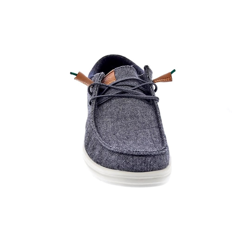 Mocasines Hey Dude zapatos Hombre modelo Wally Grip Gris 