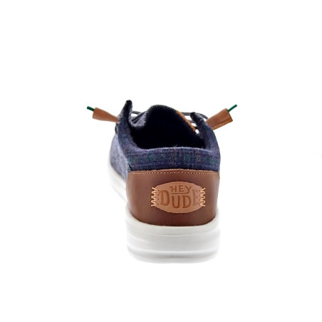 Mocasines Hey Dude zapatos Hombre modelo Wally Grip Gris 