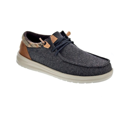 Mocasines Hey Dude zapatos Hombre modelo Wally Grip Marrón 