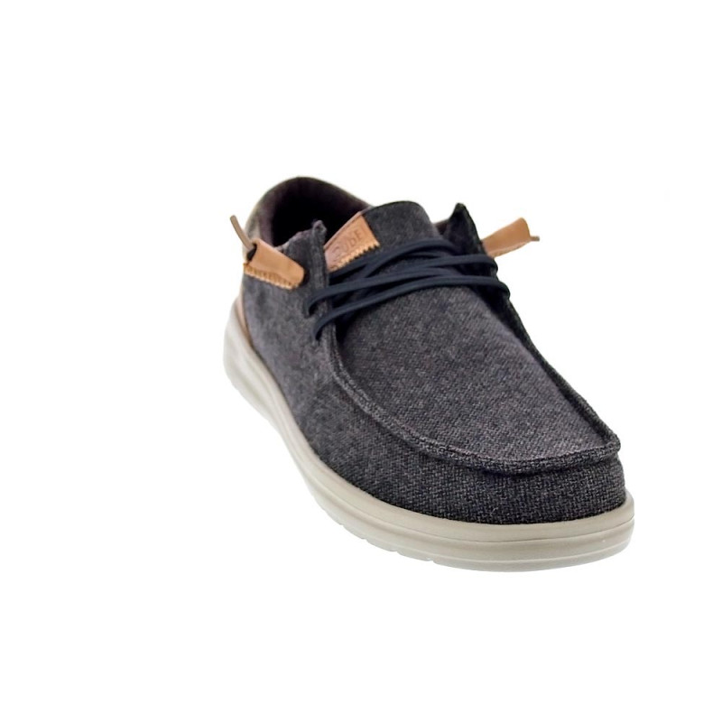 Mocasines Hey Dude zapatos Hombre modelo Wally Grip Marrón 