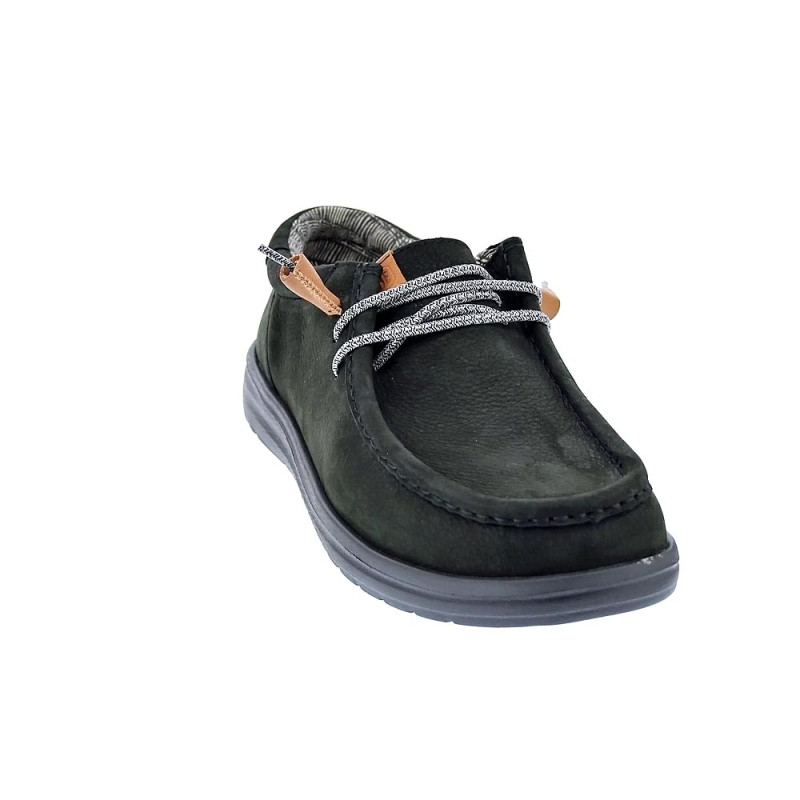Mocasines Hey Dude zapatos Hombre modelo Wally Grip Negro 