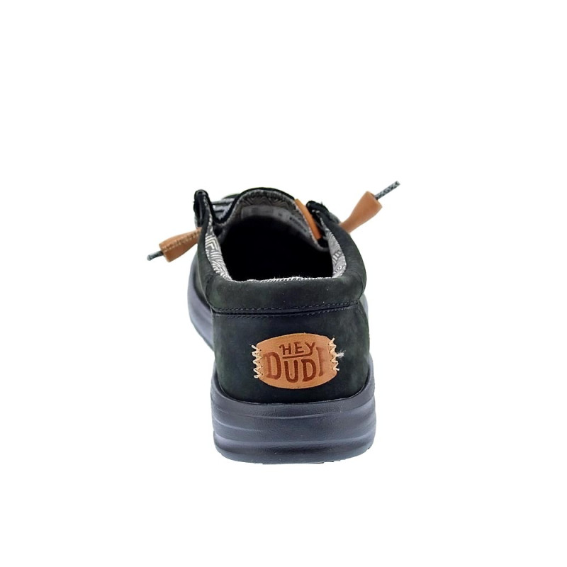 Mocasines Hey Dude zapatos Hombre modelo Wally Grip Negro 