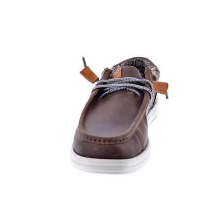 Mocasines Hey Dude zapatos Hombre modelo Wally Grip Marrón 