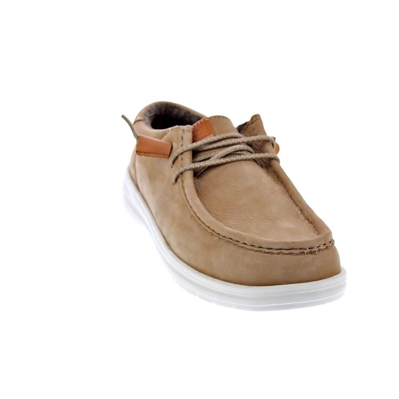 Mocasines Hey Dude zapatos Hombre modelo Wally Grip Beige 