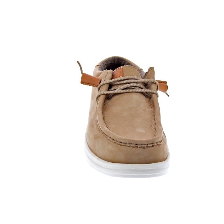 Mocasines Hey Dude zapatos Hombre modelo Wally Grip Beige 