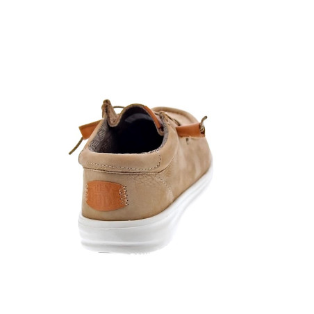 Mocasines Hey Dude zapatos Hombre modelo Wally Grip Beige 