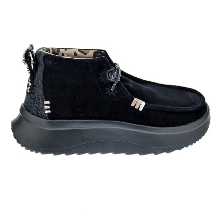 Botines Hey Dude zapatos Mujer modelo Wendy Peak Negro 