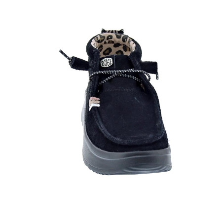 Botines Hey Dude zapatos Mujer modelo Wendy Peak Negro 