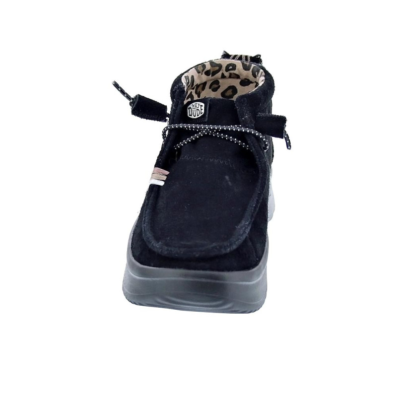 Botines Hey Dude zapatos Mujer modelo Wendy Peak Negro 